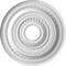 Ekena Millwork Cole PVC Ceiling Medallion (Fits Canopies up to 4 1/2"), Metallic Charcoal, 16"OD x 3 1/2"ID x 1"P CMP16COCCH - alternate 4